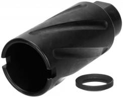 TacFire Spiral Fluted 223 Rem,5.56x45mm NATO Muzzle Brake 1/2"-28 tpi Black Oxide Steel - MZ1007N TacFire Spiral Fluted 223 Rem,5.56x45mm NATO Muzzle Brake 1/2"-28 tpi Black Oxide Steel - MZ1007N