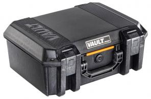 Pelican Vault Large Case Polyethylene Black 17.54" L x 14.21" W x 7.16" D (Exterior) - VCV300 Pelican Vault Large Case Polyethylene Black 17.54" L x 14.21" W x 7.16" D (Exterior) - VCV300