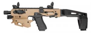 Command Arms MCK Standard Conversion Kit Fits Glock 20/21 Gen3 Flat Dark Earth Synthetic Stock - MCK21T