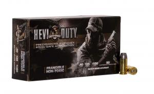Hevishot Hevi-Duty 40 S&W 125 GR Lead Free Frangible 50 Bx/ 10 Cs - 99040 Hevishot Hevi-Duty 40 S&W 125 GR Lead Free Frangible 50 Bx/ 10 Cs - 99040