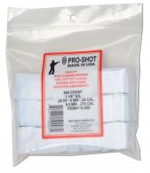 Pro-Shot Cleaning Patches Cotton 1.125" Sq 22-270 Cal 500 Per Pack