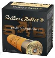 Sellier & Bellot Rubber Ball Less Lethal 12 Gauge Ammo 2 3/4" 25 Round Box - SB12RBB Sellier & Bellot Rubber Ball Less Lethal 12 Gauge Ammo 2 3/4" 25 Round Box - SB12RBB