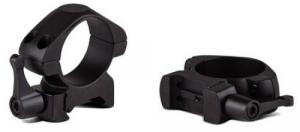 Konus Steel Rings with QD 30mm Diam Medium Black - 7410 Konus Steel Rings with QD 30mm Diam Medium Black - 7410
