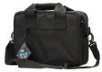 Main product image for NcStar CPDX2971B VISM Double Pistol Range Bag with Mag Pouches, Loop Fasteners, Zippers, Padding & Black Finish