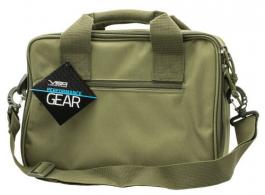 Main product image for NCStar Double Pistol Range Bag 2 Handguns Green