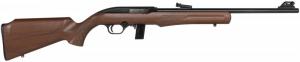 Rossi USA RS22 Semi-Automatic .22 LR 18 10+1 Fixed Wood Stock Black Aluminum Receiver - RS22L1811HD5 Rossi USA RS22 Semi-Automatic .22 LR 18 10+1 Fixed Wood Stock Black Aluminum Receiver - RS22L1811HD5