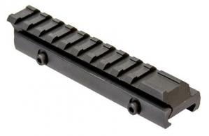 Aim Sports Riser Mount Low AR-Platform .25" Low Profile Black Hardcoat Anodized 5" Long - MT012L