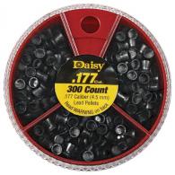 Daisy Dial-A-Pellet .177 Pellet Lead Flat Nose/Pointed/Hollow Point 300 Per Tin - 987781406