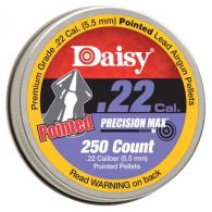 Daisy PrecisionMax .22 Pellet Lead Pointed Field Pellet 250 Per Tin - 997922512