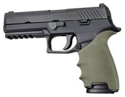 Hogue HandAll Beavertail Grip Sleeve Sig P320 Rubber OD Green - 17601 Hogue HandAll Beavertail Grip Sleeve Sig P320 Rubber OD Green - 17601