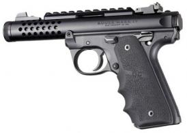Hogue Rubber Grip with Finger Grooves Ruger Mark IV 22/45 Black - 79080 Hogue Rubber Grip with Finger Grooves Ruger Mark IV 22/45 Black - 79080