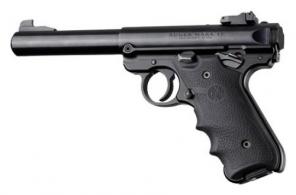 Hogue Rubber Grip with Finger Grooves Ruger Mark IV Black - 79000 Hogue Rubber Grip with Finger Grooves Ruger Mark IV Black - 79000