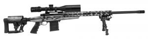 Howa American Flag Chassis Battleworn Gray US Flag 308 Winchester/7.62 NATO Bolt Action Rifle - HCRA73127USG