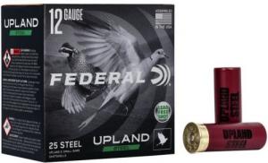 Federal Upland Steel 12 Gauge 2.75" 1 1/8 oz #7.5 25rd box - USH1275 Federal Upland Steel 12 Gauge 2.75" 1 1/8 oz #7.5 25rd box - USH1275