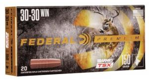 Main product image for Federal Premium  30-30 Winchester 150 GR Barnes TSX 20 Bx/ 10 Cs