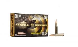 Federal Premium Berger Hybrid Hunter 308 Win 168 gr Berger Hybrid Hunter 20 Bx/ 10 Cs - P308BCH1 Federal Premium Berger Hybrid Hunter 308 Win 168 gr Berger Hybrid Hunter 20 Bx/ 10 Cs - P308BCH1