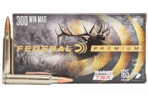 Federal Premium  300 Winchester Magnum 165 GR Barnes TSX 20 Bx/ 10 Cs - P300WR