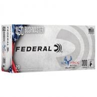 Federal Non-Typical 450 Bushmaster Ammo 300gr  Soft Point  20rd box - 450MDT1