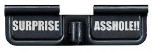 Phase 5 Weapon Systems Ejection Port Door AR-15 Black Parkerized Steel 3.10" Engraved "Surprise Asshole!!" - EPCSURPRISE Phase 5 Weapon Systems Ejection Port Door AR-15 Black Parkerized Steel 3.10" Engraved "Surprise Asshole!!" - EPCSURPRISE