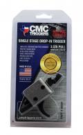 CMC Triggers Drop-In PCC AR-15, AR-10 9mm Single-Stage Curved 3.00-3.50 lbs
