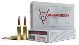 Nosler Varmageddon 6.5 Creedmoor 90 gr Flat Base Tipped (FBT) 20 Bx/ 10 Cs - 65175 Nosler Varmageddon 6.5 Creedmoor 90 gr Flat Base Tipped (FBT) 20 Bx/ 10 Cs - 65175