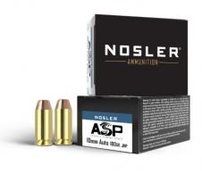 Nosler Match Grade 10mm Ammo 180gr Jacketed Hollow Point 20 Round Box - 51400 Nosler Match Grade 10mm Ammo 180gr Jacketed Hollow Point 20 Round Box - 51400