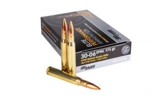 Sig Sauer Elite Match Grade .30-06 Springfield 175 gr Open Tip Match (OTM) 20 Bx/ 10 Cs - E3006M220 Sig Sauer Elite Match Grade .30-06 Springfield 175 gr Open Tip Match (OTM) 20 Bx/ 10 Cs - E3006M220