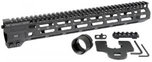 MIDWEST INDUSTRIES INC M-Series AR-15 6061 Aluminum Black Hard Coat Anodized 14" - MICRM14