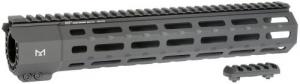 MIDWEST INDUSTRIES INC SP-Series AR-15 6061 Aluminum Black Hard Coat Anodized 12.625"