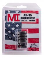 Midwest Industries AR-15 223 Rem,5.56x45mm NATO Blast Diverter 1/2"-28 tpi Black Phosphate Steel - MIPBD