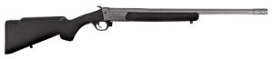 Traditions Firearms Firearms Outfitter G2 Break Open 450 Bushmaster 22 1 Black Synthetic Stock Gray Cerakote - CR451120T
