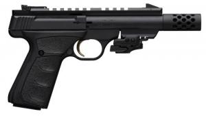 Browning 051552490 Buck Mark Black Label SR 22 LR 4.40" TB 10+1 Matte Black Finish Frame with Matte Black Steel Slide, Black Ult - 051552490