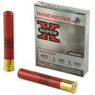 Winchester Super-X 410 Ga  3" 5 Pellets #000 Lead Buckshot 5rd box - XB413000
