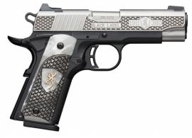 Browning 1911-380 Black Label .380 ACP Single 3 5/8 8+1 White Pearl Engraved Grip Black Composite Frame Stainless Stee - 051959492 Browning 1911-380 Black Label .380 ACP Single 3 5/8 8+1 White Pearl Engraved Grip Black Composite Frame Stainless Stee - 051959492