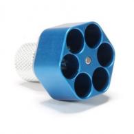 Pachmayr 02655 Competition Speedloader 6 Round S&W N Frame Aluminum Blue - 34 Pachmayr 02655 Competition Speedloader 6 Round S&W N Frame Aluminum Blue - 34