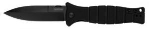 Kershaw 3425 XCOM 3.60" Folding Spear Point Plain Black Oxide 8Cr13MoV SS Blade Black Glass-Filled Nylon Handle Includes Pocket - 280 Kershaw 3425 XCOM 3.60" Folding Spear Point Plain Black Oxide 8Cr13MoV SS Blade Black Glass-Filled Nylon Handle Includes Pocket - 280