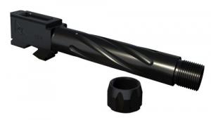 RIVAL ARMS Threaded Barrel Compatible with For Glock 19 Gen 3/4 416 Stainless Steel Black PVD - RA20G202A
