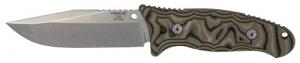 Hogue 35278 EX-F02 4.50" Fixed Clip Point Plain Tumble Polish 154CM SS Blade/ G-Mascus Green G10 Handle - 131 Hogue 35278 EX-F02 4.50" Fixed Clip Point Plain Tumble Polish 154CM SS Blade/ G-Mascus Green G10 Handle - 131
