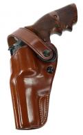 Galco DAO Tan Leather OWB/IWB S&W L Frame 686 Left Hand - DAO105 Galco DAO Tan Leather OWB/IWB S&W L Frame 686 Left Hand - DAO105