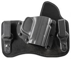 Galco KT826B KingTuk Deluxe IWB Black Kydex/Leather UniClip Fits S&W M&P Shield Right Hand - 158