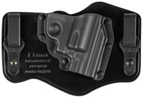 Galco KC158B KingTuk Classic IWB Black Kydex/Leather UniClip Fits S&W J Frame Fits Charter Arms Undercover Right Hand - 158 Galco KC158B KingTuk Classic IWB Black Kydex/Leather UniClip Fits S&W J Frame Fits Charter Arms Undercover Right Hand - 158