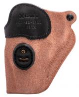Galco S2118B Scout 3.0 IWB Natural/Black Leather UniClip/Stealth Clip Fits Ruger SP101 Ambidextrous - 158