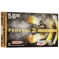 Federal 25-06 Remington 100 Grain Barnes Triple Shock X-Bull