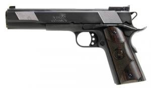 Iver Johnson Arms 1911 Eagle XL .45 ACP 6" 8+1 Matte Blued Long Slide Diamondwood Walnut w/Logo Grip Adjustable Sights - EAGLEXL45/IJ25 Iver Johnson Arms 1911 Eagle XL .45 ACP 6" 8+1 Matte Blued Long Slide Diamondwood Walnut w/Logo Grip Adjustable Sights - EAGLEXL45/IJ25