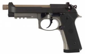 Beretta USA J92M9A34 M9A3  9mm Luger Single/Double 5.1" 10+1 Black Polymer Grip Flat Dark Earth Steel Frame Black Steel Slide