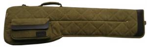 Heritage Cases 54436 North Platte Takedown made of Olive Cotton Canvas with Leather Trim, Tricot Lining & Zipper 36" L - 258