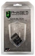 PHASE 5 WEAPON SYSTEMS Lo Pro Gas Block Lo Pro Gas Block Clamp Style 0.750" Barrel Black