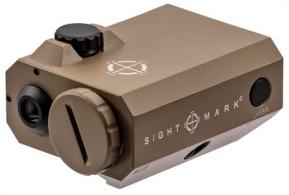 Sightmark LoPro Mini Green Laser 5mW Rifle 520 nm Wavelength Flat Dark Earth - SM25016DE