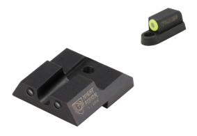Night Fision Perfect Dot for CZ P-07, P-09 Green/Yellow, Green/Black Tritium Handgun Sights - CZU076007YGZG