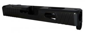Rival Arms Precision Slide Doc Optic Cut fits For Glock 19 Gen3 Black QPQ Case Hardened 17-4 Stainless Steel - RA10G205A